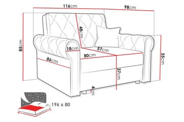 Denegal Bäddfåtölj - Products - Möbler - Fåtölj & stolar - Fåtölj - Bäddfåtölj