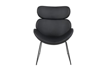 Deprema Fåtölj - Svart - Products - Möbler - Fåtölj & stolar - Fåtölj - Skinnfåtölj & läderfåtölj