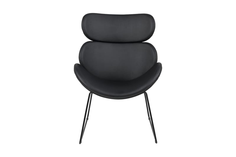 Deprema Fåtölj - Svart - Products - Möbler - Fåtölj & stolar - Fåtölj - Skinnfåtölj & läderfåtölj