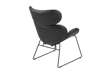 Deprema Fåtölj - Svart - Products - Möbler - Fåtölj & stolar - Fåtölj - Skinnfåtölj & läderfåtölj