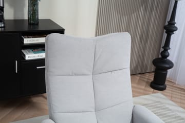 Duva ställbar fåtölj med fotpall - Grå - Grå - Products - Möbler - Fåtölj & stolar - Fåtölj - Biofåtölj & reclinerfåtölj