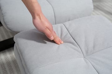 Duva ställbar fåtölj med fotpall - Grå - Grå - Products - Möbler - Fåtölj & stolar - Fåtölj - Biofåtölj & reclinerfåtölj