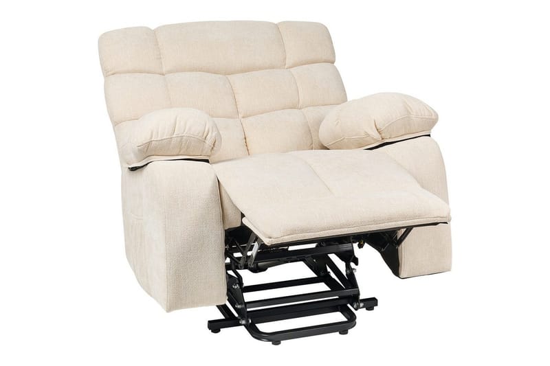 Elektrisk reclinerfåtölj Ares Ljusbeige - Ljusbeige - Products - Möbler - Fåtölj & stolar - Fåtölj - Biofåtölj & reclinerfåtölj