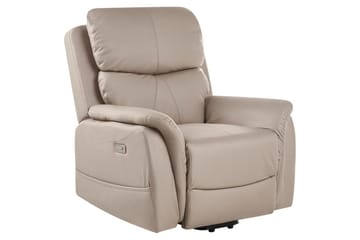 Elektrisk reclinerfåtölj Glorie Grå - Grå - Products - Möbler - Fåtölj & stolar - Fåtölj - Massagestol & massagefåtölj