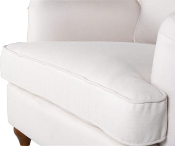 Fåtölj beige tyg - Howard Watford Deluxe - Products - Möbler - Fåtölj & stolar - Fåtölj - Howard fåtölj