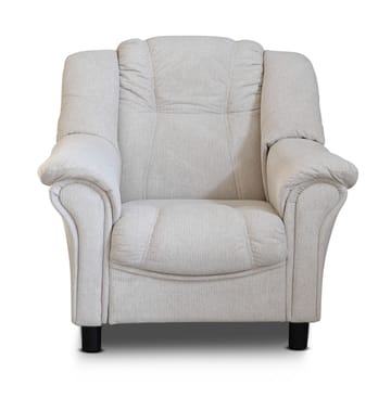 Fåtölj beige tyg - Rom - Products - Möbler - Fåtölj & stolar - Fåtölj - Clubfåtölj