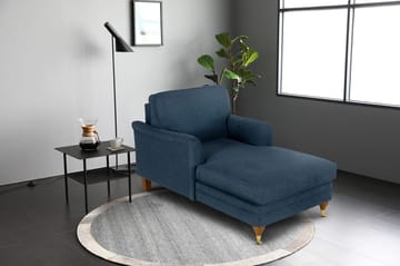Fåtölj howard chaiselounge blå - Watford Deluxe - Mörkblå - Products - Möbler - Fåtölj & stolar - Fåtölj - Liggfåtölj