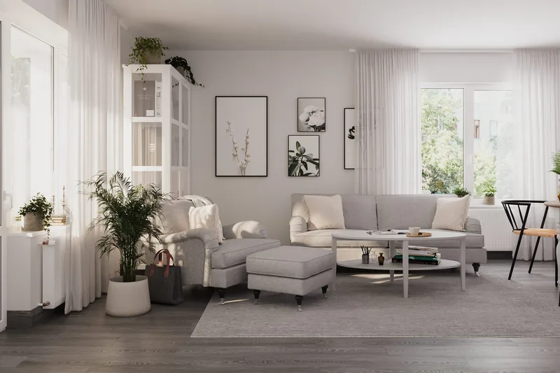 Howard Classic Fåtölj - Grå - Products - Möbler - Fåtölj & stolar - Fåtölj - Howard fåtölj