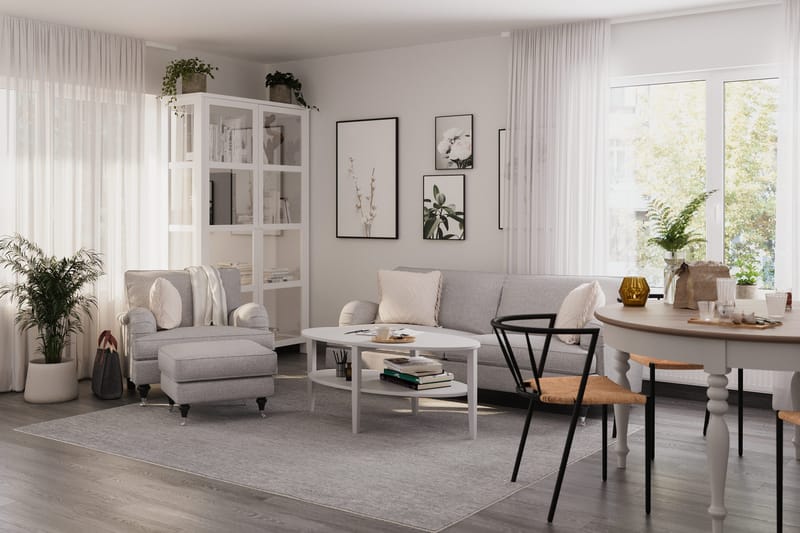 Howard Classic Fåtölj - Grå - Products - Möbler - Fåtölj & stolar - Fåtölj - Howard fåtölj