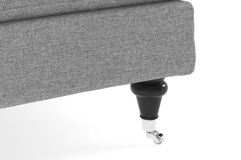 Howard Classic Fåtölj med Fotpall - Grå - Products - Möbler - Fåtölj & stolar - Fåtölj - Fåtölj med fotpall