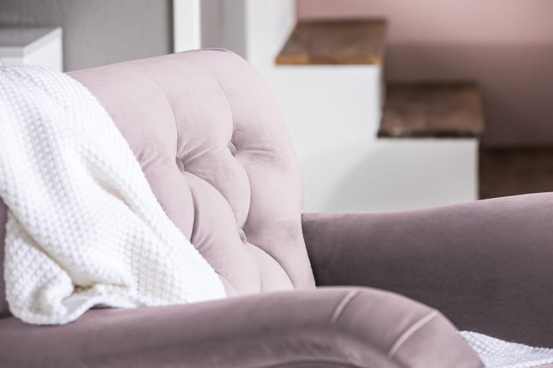 Howard Riviera Fåtölj med Fotpall - Lila - Products - Möbler - Fåtölj & stolar - Fåtölj - Fåtölj med fotpall