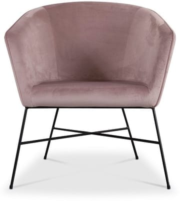 Isabelle fåtölj i rosa sammet - Products - Möbler - Fåtölj & stolar - Fåtölj - Clubfåtölj