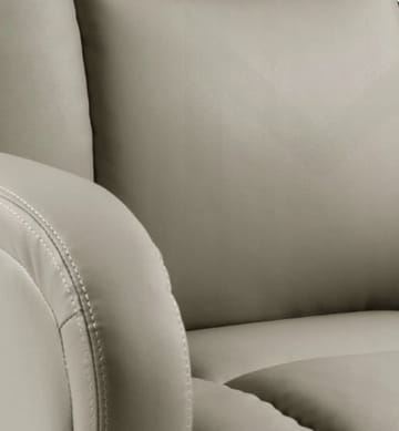 Massagefåtölj i beige PVC med fjärrkontroll - Cappuccino - Products - Möbler - Fåtölj & stolar - Fåtölj - Massagestol & massagefåtölj