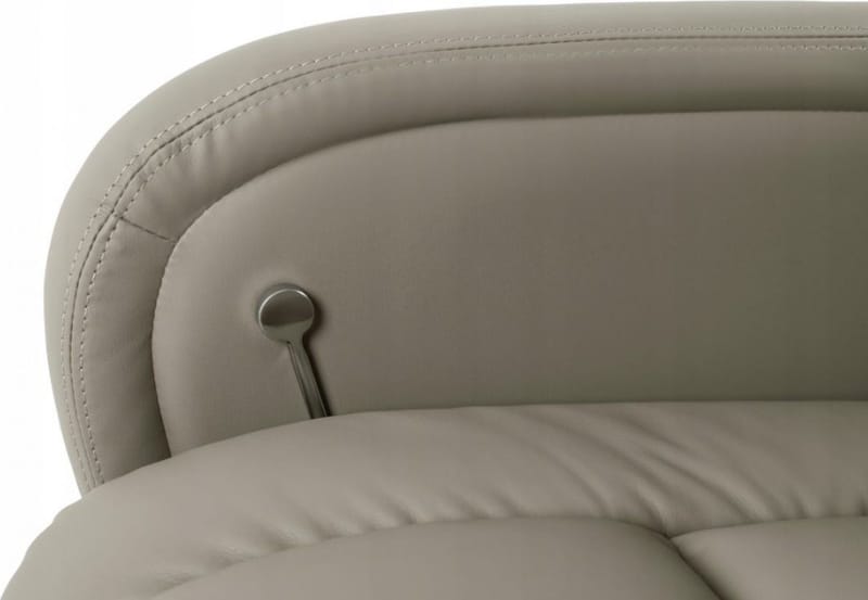 Massagefåtölj i beige PVC med fjärrkontroll - Cappuccino - Products - Möbler - Fåtölj & stolar - Fåtölj - Massagestol & massagefåtölj