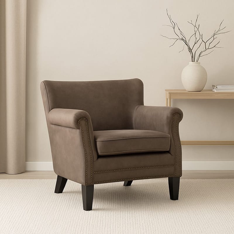 Norberg fåtölj - Mörkbrun, Mörkbrun