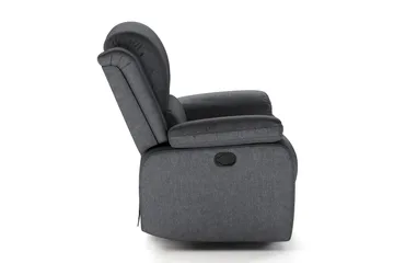 Norbo Reclinerfåtölj Biofåtölj - Fällbar fåtölj i Tyg - Vilfåtölj - Mörkgrå - Products - Möbler - Fåtölj & stolar - Fåtölj - Biofåtölj & reclinerfåtölj