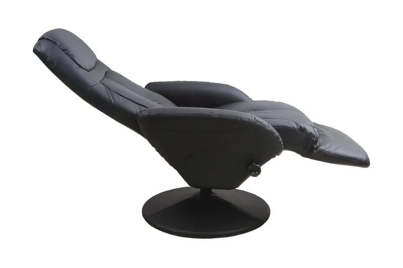 Optima Reclinerfåtölj Konstläder - Svart - Products - Möbler - Fåtölj & stolar - Fåtölj - Biofåtölj & reclinerfåtölj