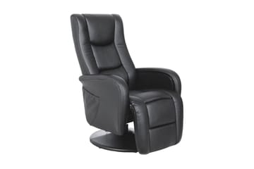 Pulsar Reclinerfåtölj Konstläder - Svart - Products - Möbler - Fåtölj & stolar - Fåtölj - Biofåtölj & reclinerfåtölj