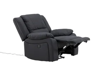 Reclinerfåtölj Comfort Living Singapore Reclinerfåtölj Svart Black - Products - Möbler - Fåtölj & stolar - Fåtölj - Biofåtölj & reclinerfåtölj