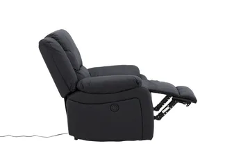 Reclinerfåtölj Comfort Living Singapore Reclinerfåtölj Svart Black - Products - Möbler - Fåtölj & stolar - Fåtölj - Biofåtölj & reclinerfåtölj