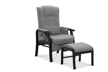 Reclinerfåtölj Saika Reclinerfåtölj Elektrisk Ljusgrå - Products - Möbler - Fåtölj & stolar - Fåtölj - Biofåtölj & reclinerfåtölj