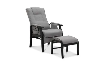 Reclinerfåtölj Saika Reclinerfåtölj Elektrisk Ljusgrå - Products - Möbler - Fåtölj & stolar - Fåtölj - Biofåtölj & reclinerf åtölj