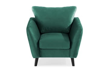 Trend Fåtölj - Grön Sammet - Products - Möbler - Fåtölj & stolar - Fåtölj