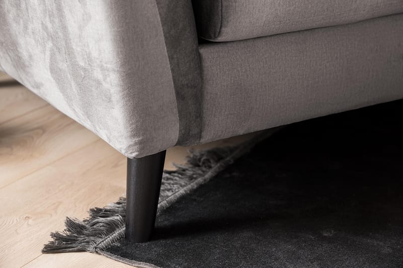 Trend Fåtölj - Mörkgrå Sammet - Products - Möbler - Fåtölj & stolar - Fåtölj