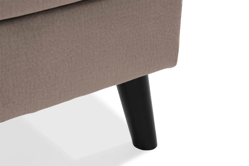 Trend Fåtölj med Fotpall - Mullvad Sammet - Products - Möbler - Fåtölj & stolar - Fåtölj - Fåtölj med fotpall