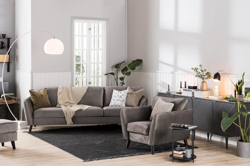 Trend Fåtölj - Mullvad Sammet - Products - Möbler - Fåtölj & stolar - Fåtölj
