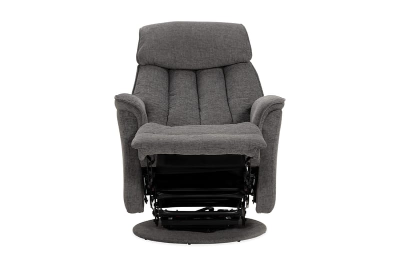 Umeå Fåtölj Snurr & Gung - Tyg Grå - Products - Möbler - Fåtölj & stolar - Fåtölj - Biofåtölj & reclinerfåtölj