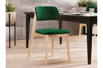 Ferrara Matstol - Grön/Beige - Products - Möbler - Fåtölj & stolar - Matstol & köksstol