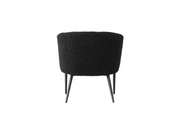 Fluffy Fåtölj - Svart - Products - Möbler - Fåtölj & stolar - Fåtölj