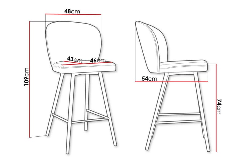 Glenarm Barstol - Products - Möbler - Fåtölj & stolar - Barstol & barpall