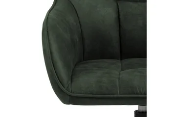 Harford Karmstol Spindelben - Grön/Matt Svart - Products - Möbler - Fåtölj & stolar - Karmstol