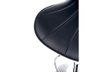 Harlowe Barstol Konstläder - Svart - Products - Möbler - Fåtölj & stolar - Barstol & barpall