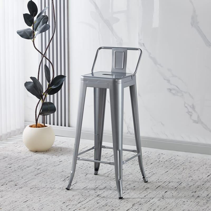 Iris barstol i metall - Sitthöjd 76 cm - Products - Möbler - Fåtölj & stolar - Barstol & barpall