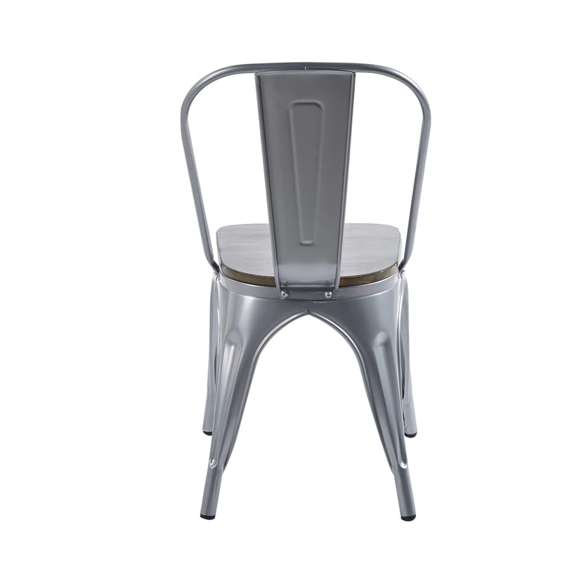 Iris matstol i metall med träsits - Products - Möbler - Fåtölj & stolar - Matstol & köksstol