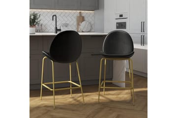 Kaiti Barstol - Svart - Products - Möbler - Fåtölj & stolar - Barstol & barpall