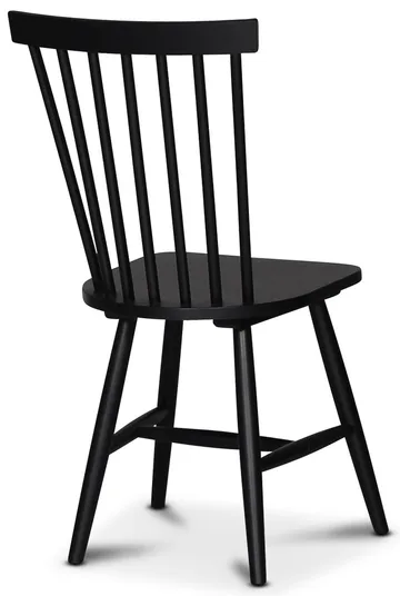 Karl pinnstol i svart - Svart - Products - Möbler - Fåtölj & stolar - Matstol & köksstol