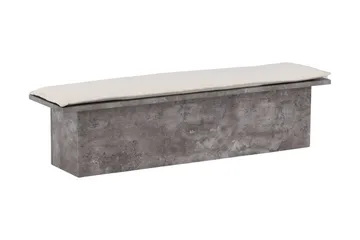 Kellogg Sittbänk 160 cm - Grå - Products - Möbler - Fåtölj & stolar - Sittbänk