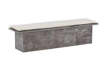 Kellogg Sittbänk 160 cm - Grå - Products - Möbler - Fåtölj & stolar - Sittbänk