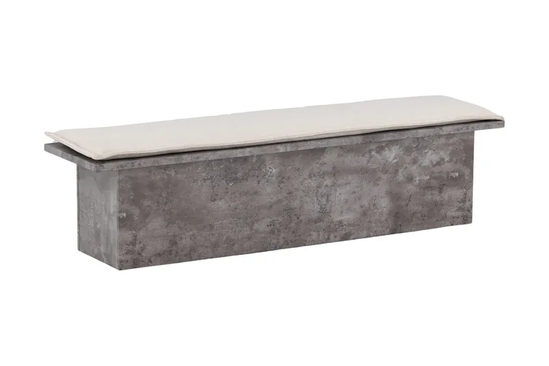 Kellogg Sittbänk 160 cm - Grå - Products - Möbler - Fåtölj & stolar - Sittbänk