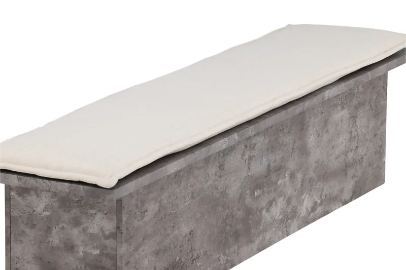 Kellogg Sittbänk 160 cm - Grå - Products - Möbler - Fåtölj & stolar - Sittbänk