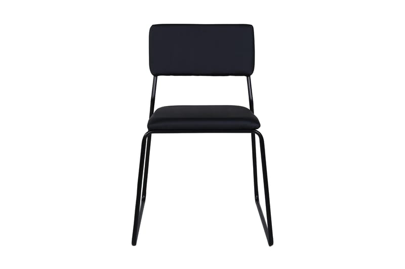 Kenth Matstol - Svart/Svart - Products - Möbler - Fåtölj & stolar - Matstol & köksstol