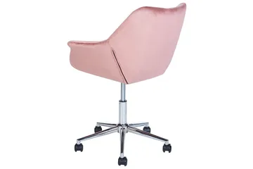 Kontorsstol Labelle Rosa - Rosa - Products - Möbler - Fåtölj & stolar - Kontorsstol & skrivbordsstol