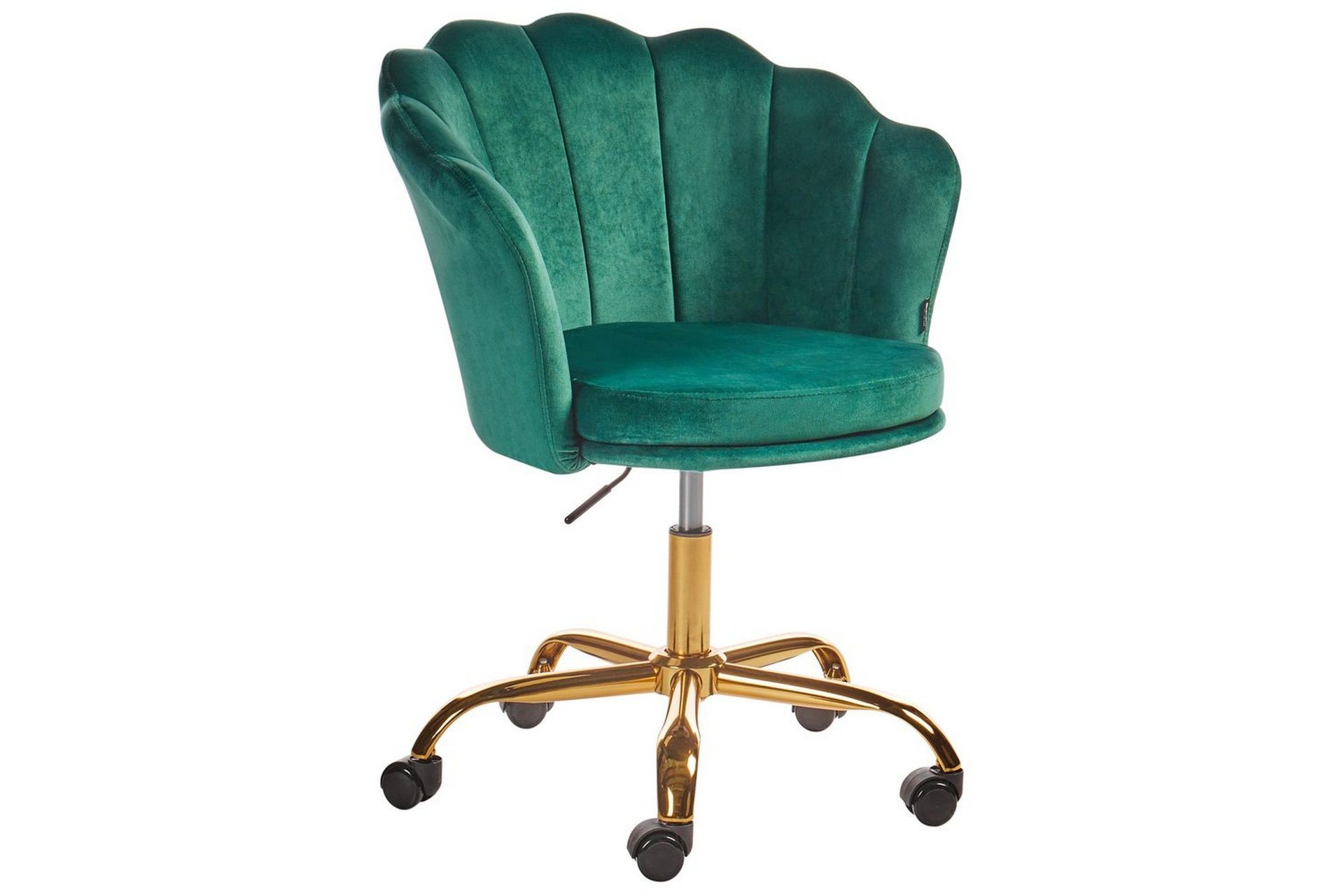 Kontorsstol Monticello Grön/guld/svart