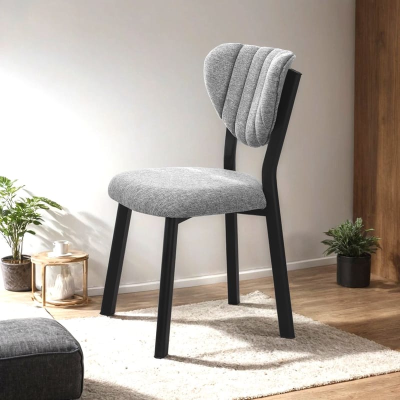 Krylor Matstol - Grå - Products - Möbler - Fåtölj & stolar - Matstol & köksstol