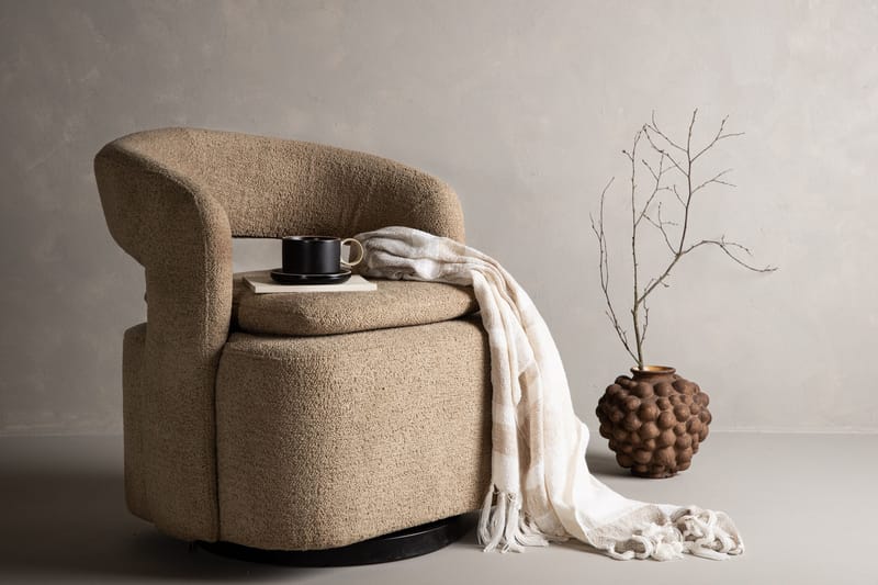 Laurel Loungefåtölj - Beige - Products - Möbler - Fåtölj & stolar - Fåtölj