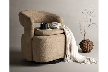Laurel Loungefåtölj - Beige - Products - Möbler - Fåtölj & stolar - Fåtölj